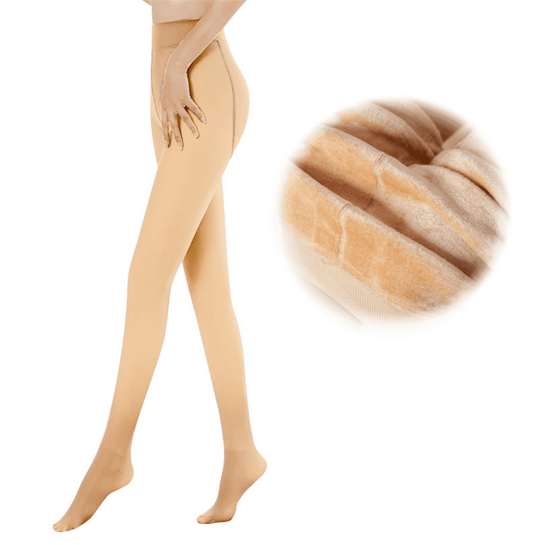 Best Deal for Fleece Lined Tights Sheer Women Fake Translucent