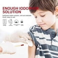 thumbnail image 3 of 50pcs Iodine Swabs Individually Wrapped Disposable, Iodophor Swabs Outdoor Supplies, Packaged Iodine Swabs for First Aid Swabsticks for Nasal Ears Bru, 3 of 5