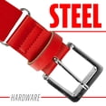 thumbnail image 4 of Ceinture de Baseball Franklin Sports MLB Adulte + Jeune Rouge, 4 of 5