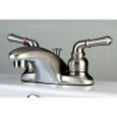 thumbnail image 2 of Kingston Brass FB628 4 in. Centerset Bathroom Faucet, Brushed Nickel, 2 of 3