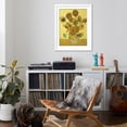 thumbnail image 4 of Art.com Vase of Fifteen Sunflowers, c.1888 Giclee Print by Vincent van Gogh, White Frame Wall Art, 32" x 40", 4 of 5