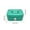 Green, variant on Durable Sturdy Handles Lockable Security with Coin Slot Money Box Cash Box Coin Saving Box Coin Bank GREEN
