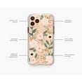 thumbnail image 2 of Rifle Paper CO Wildflowers Clear Protective Phone Case Fits iPhone 11 Pro Max, 2 of 3