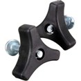 thumbnail image 3 of Universal Lawn Mower Handle Wing Nut Butterfly Nut Power Equipments Lawn Machine Gardening Tool (Black+Silver), 3 of 4