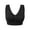 Black, variant on Women Sports Bras High Stretch Breathable Tops Fitness for Running Seamless Sports Bra, Black, 5XL