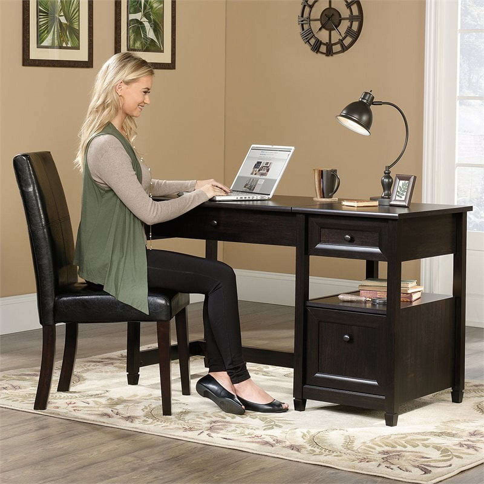 Sauder edge water lift on sale top desk