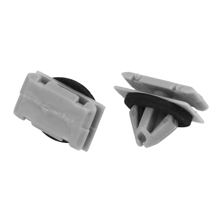 50 Rivets Nylon Pour Jeep Cherokee - Fixation Panneau Extérieur - Noir/gris