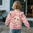 thumbnail image 4 of Yuyamidu Cherry Blossom Cat Sweatshirt for Girls Size 7-8 Ruffle Shoulder Crewneck Sweatshirts Long Sleeve Pullover Tops Casual Cute Fall Clothes Lightweight Soft Outdoor School Outfits, 4 of 8