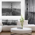 thumbnail image 1 of Pont de Golden Gate en Panorama Gris - Impression sur Toile Pont de Mer, 1 of 3