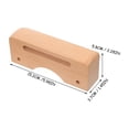 thumbnail image 2 of EeaseCA Wood Percussion Instrument Music Rhythm Block Music Teaching Tool (Wood color), 2 of 8
