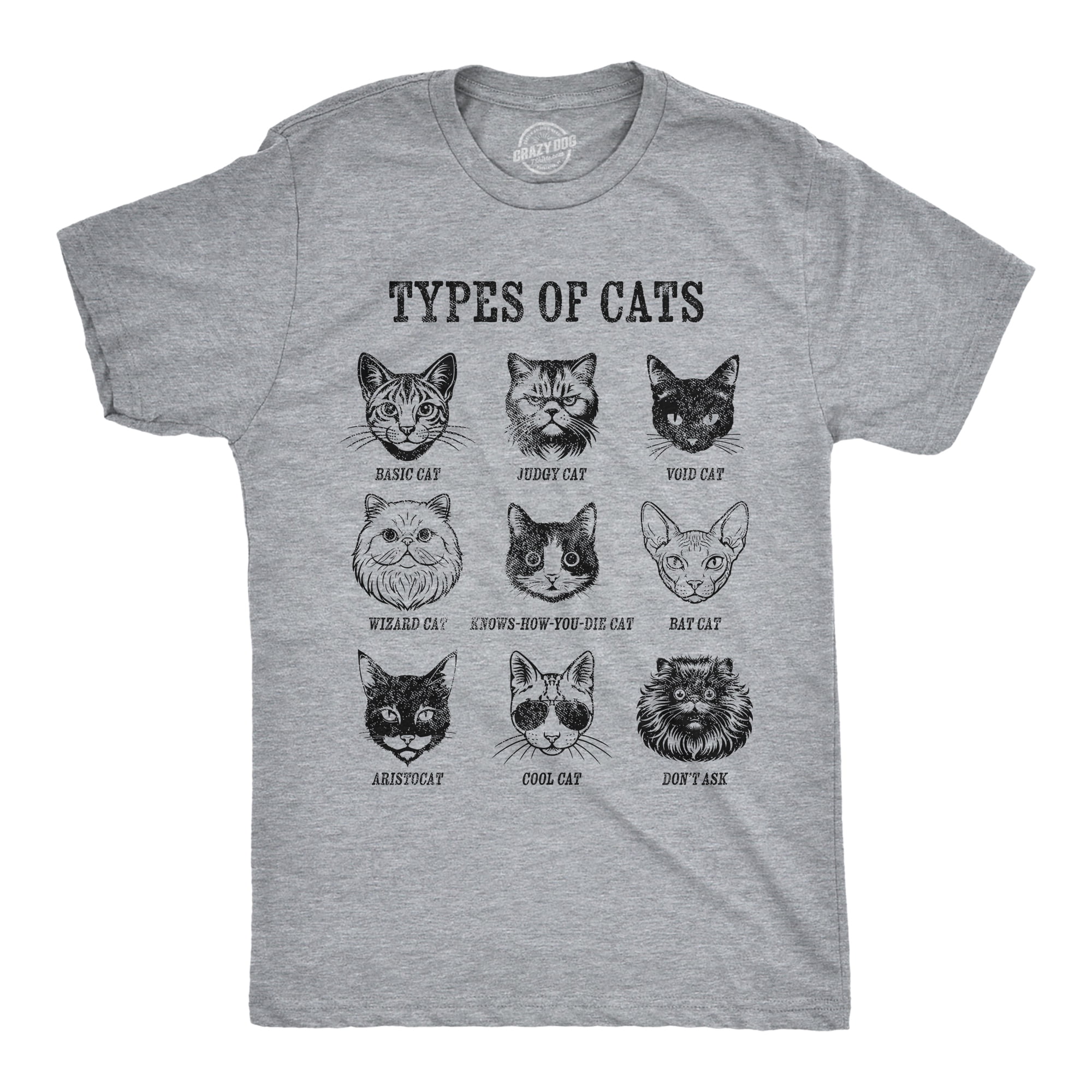 Mens Think Outside The Box Funny Cat T-Shirt Hilarious Graphic