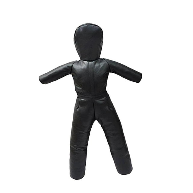 Saco de boxeo de sin relleno, profesional, versátil y resistente. Negro