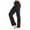 Black, variant on Ydkzymd Getup Women Red and Black Buffalo Plaid Pajama Pants, Fleece Christmas Pajama Pants High Waist Buffalo Plaid Womens Petite Sweatpant Set Pajamas Flannel Drawstring Navy M