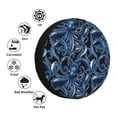 thumbnail image 4 of Sikiie Octopus Print PVC Leather Spare Tire Wheel Cover Spare Tire Cover, for Car Truck SUV Camper Trailer Universal Fit-17 inch, 4 of 6