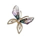 thumbnail image 2 of Broche de mariposa, broches de diamantes de imitación para mujer, accesorios de disfraz, broche, insignia, Pin de solapa de Animal para ropa, bufanda, Púrpura, 2 of 8
