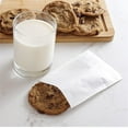 thumbnail image 5 of White Sandwich Bags Cookie Bag For Bakery Bread Snacks Wax Paper Bag 8x6x1 in, 5 of 11