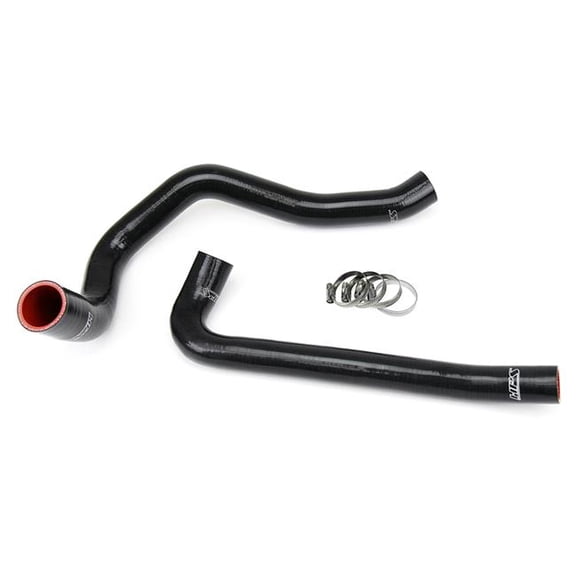 HPS Reinforced Black Silicone Radiator Hose Kit Coolant for Jeep 97-02 Wrangler TJ 2.5L 4Cyl Fits select: 1997-2002 JEEP WRANGLER / TJ