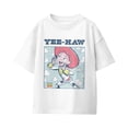 thumbnail image 2 of Disney Pixar Toy Story Youth Yee-Haw Yell Cowgirl Jessie T Shirt (White, XS-XL), 2 of 4