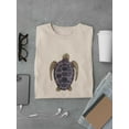 thumbnail image 3 of Watercolor Sea Turtle Art T-Shirt Men -Image by Shutterstock, Male Medium, 3 of 4