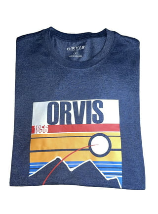 Men's Since 1856 Label Graphic T-Shirt | Charcoal | Size Large | Cotton | Orvis