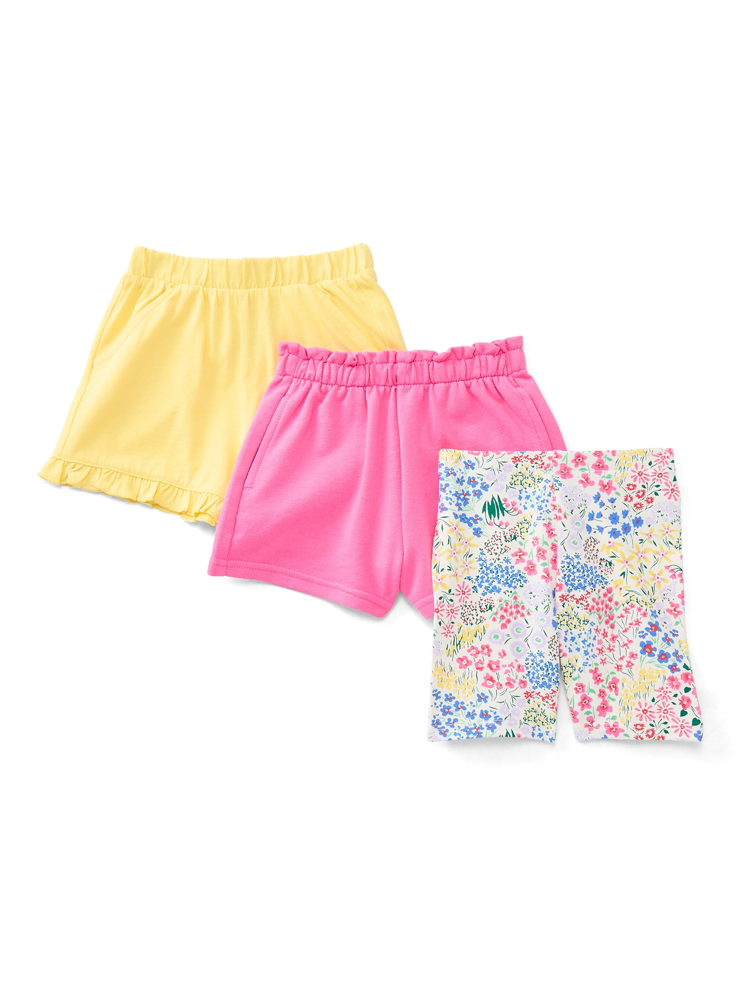 Wonder Nation Toddler Girls Mix and Match Outfit Set, 6-Piece, Sizes 18M-5T