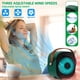 thumbnail image 3 of Aire acondicionado portátil: enfriador de aire personal recargable de 5200 mAh con 3 velocidades de duración de 5 a 10 horas, mini ventilador de aire acondicionado silencioso, ventilador de escritorio, 3 of 5