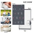 thumbnail image 6 of Yayeee 2 Pack Hand Towels for Bathroom 100% Cotton 16" x 28" Soft Absorbent Kitchen Towel, Starry Night Pattern, 6 of 7
