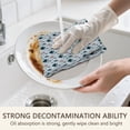 thumbnail image 5 of 2 Pcs Funny Kitchen Towels,Light Blue Christmas Tree Pattern Microfiber Dish Towels,Kitchen Tea Towels,Kitchen Towel Set (18" X 26"), 5 of 7