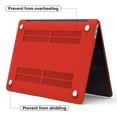 thumbnail image 2 of IBENZER Old Version (2010-2017 Release) MacBook Air 13 Inch Case A1466 A1369, Hard Shell Case & Sleeve Bag & Keyboard Cover & Screen Protector for Apple Mac Air 13, Red, W-AT13-RD+3, 2 of 8