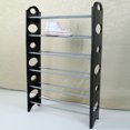 thumbnail image 3 of Ktaxon 18 Pair Shoe Rack 6 Tier Space Saving Storage Organizer Free Standing Shoe Tower Rack, 3 of 5