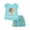 Aqua, variant on Disney Princess Moana Graphic Tshirt Mesh Skirt Outfit Set, Aqua Blue, Size 2T