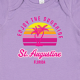thumbnail image 4 of Inktastic Summer Enjoy the Sunshine St. Augustine Florida in Pink Boys or Girls Baby Bodysuit, 4 of 5