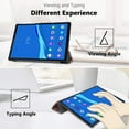 thumbnail image 3 of Case for Lenovo Tab M10 FHD Plus, Ratesell Lightweight Smart Trifold Stand Microfiber Lining Case Cover with Auto, 3 of 5