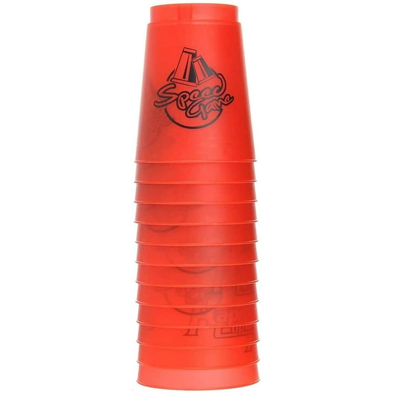 Seisso Quick Stack Cups 12 Pack Stacking Cups Classic Family Game
