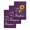 dark purple, variant on Purple Sunshine Sunflower Kitchen Dish Towels for Drying Dishes Set of 3, Pastoral Bees Farmhouse Floral Waffle Weave Microfiber Hand Tea Bathroom Towels Quick Dry & Absorbent Towel 15.7x23.6
