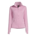 Avia Women's Quilted Jacket With Thumbholes