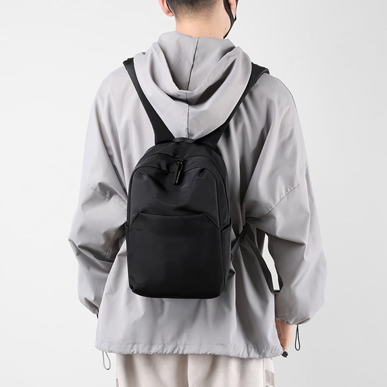 Mini Nylon Backpack Lightweight Daypack with Multiple Pockets Travel Bag Amazon.com | Generic Mini Travel Lightweight Nylon Packable  main image 2