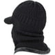 thumbnail image 2 of Gorro pasamontañas de punto de invierno Sinhoon, cálido, para ciclismo, esquí, talla universal, 2 of 8