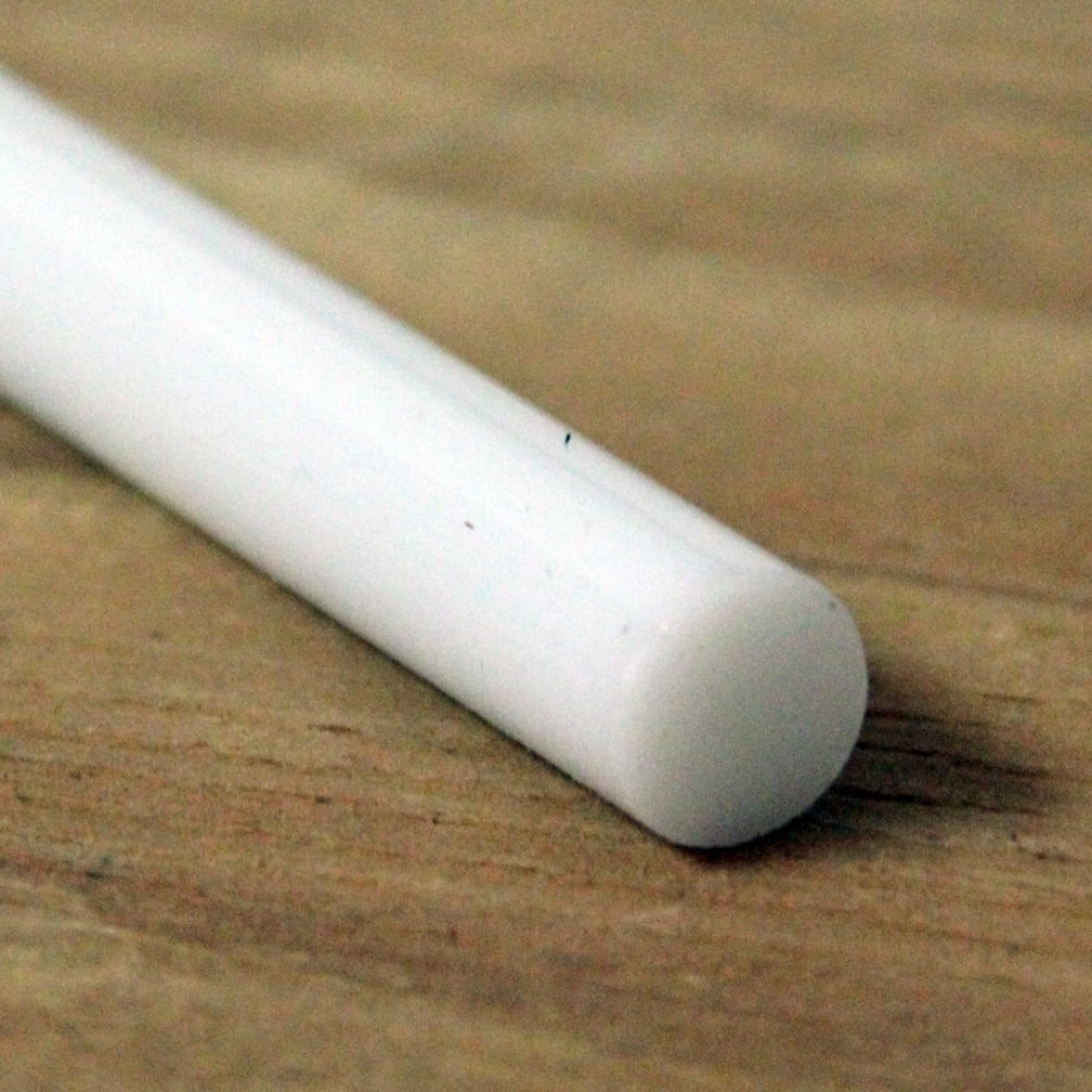 Acrylic Lucite Rod Dowel One 1/2" (12.7mm) x 24"(610mm) (White