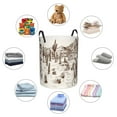 thumbnail image 6 of Fotbe Western Desert Cowboys3 Laundry Basket with Handles, Waterproof Large Laundry Hamper, Wash Bag for Corner Dorm, Rolling Laundry Basket with Handles-Small, 6 of 8