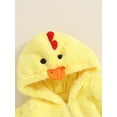 Baby Boys Girls Halloween Costume Outfits Chick Shaped Plush Long
