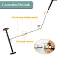 thumbnail image 3 of Pressure Washer Undercarriage Attachment, 24-inch Water Broom with 7 Nozzles, 3-Piece Extension Wand, 3 of 8