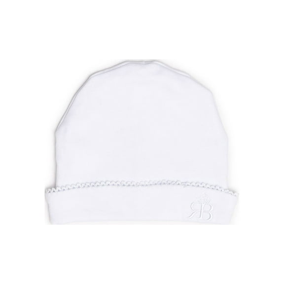RB Royal Baby Organic Cotton Beanie Hat Super Soft Infant Cap (Forever Me) - 3-6 Month