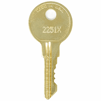 Replacement Key for CompX Chicago 2447X
