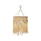 thumbnail image 1 of Pantalla de lámpara colgante de macramé, pantalla decorativa tejida a mano para decoración del hogar 65cmx25cm, 1 of 9