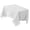 White 90x150cm, variant on Yihuala Rectangle Tablecloth Fade Table Slipcover Cloth for Holiday Gatherings Dining Event Easy Cotton Linen Fabric