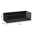 thumbnail image 6 of Shoreew Magnetic Storage Rack Organizer Shelf Large Capacity Rustproof Easy Installation Refrigerator Magnetic Storage Bin Box Container, 6 of 7
