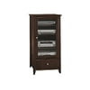 Bush Industries Sonoma Collection AD05840-03 - Cabinet unit - for audio system - veneer - mocha cherry
