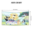 thumbnail image 2 of Johaoi Bluey Pattern Microfiber Thin Beach Towel,Sand Free Quick Dry Towels for Swimming Pool Camping Beach Accessories Travel Things,27.5x55in, 2 of 6