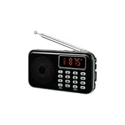 FM Radio With MP3 Player Voice Recorder Speaker Flashlight Functions
